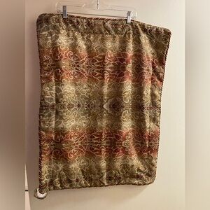 Newport Layton Carlton Ruby Flanged Pillow Sham 31x25 31” X 25” Rope Trim